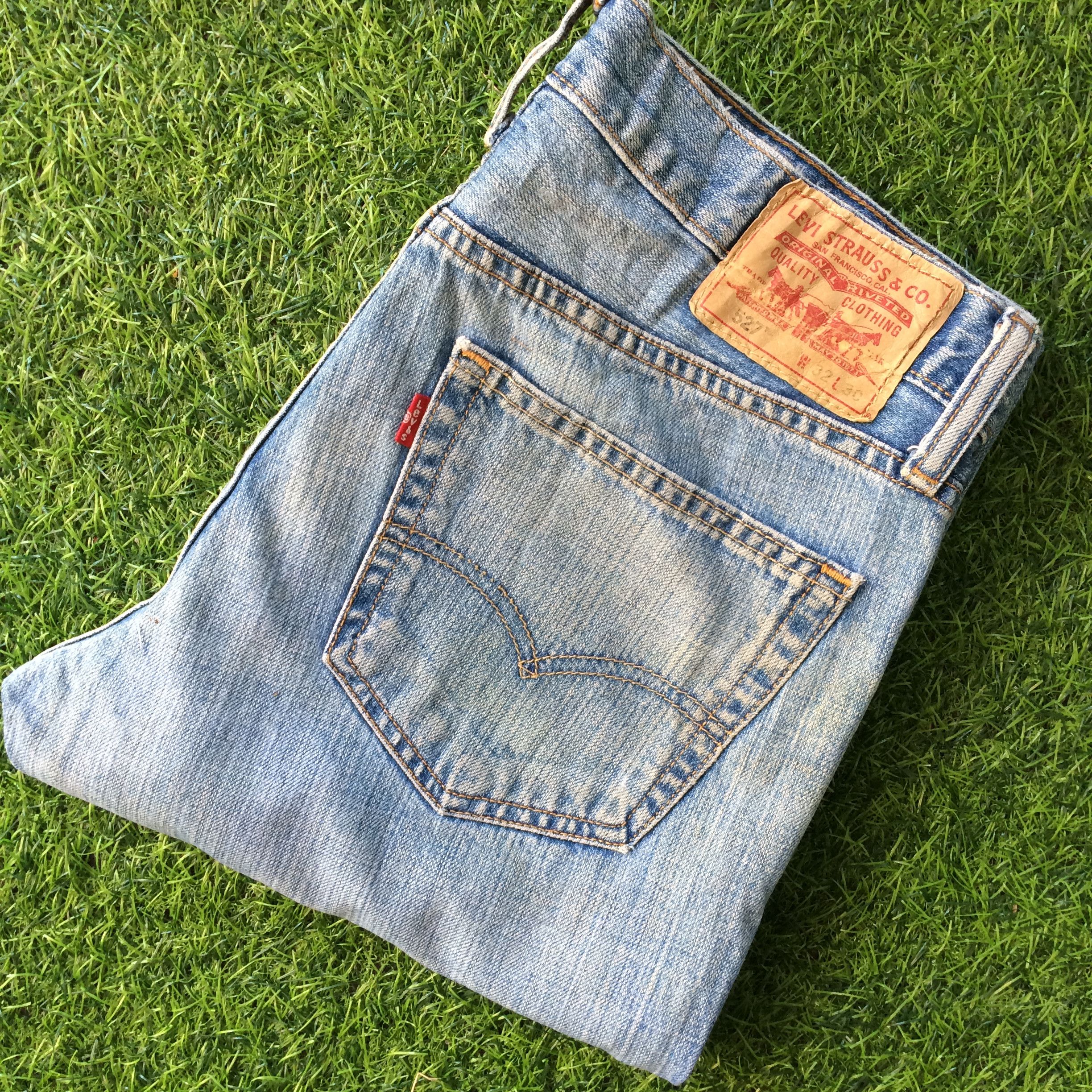 Levi's × Unsound Rags Distressed Levi's 527 Bootcut Jeans #B-1006 Size US 33 - 8 Thumbnail
