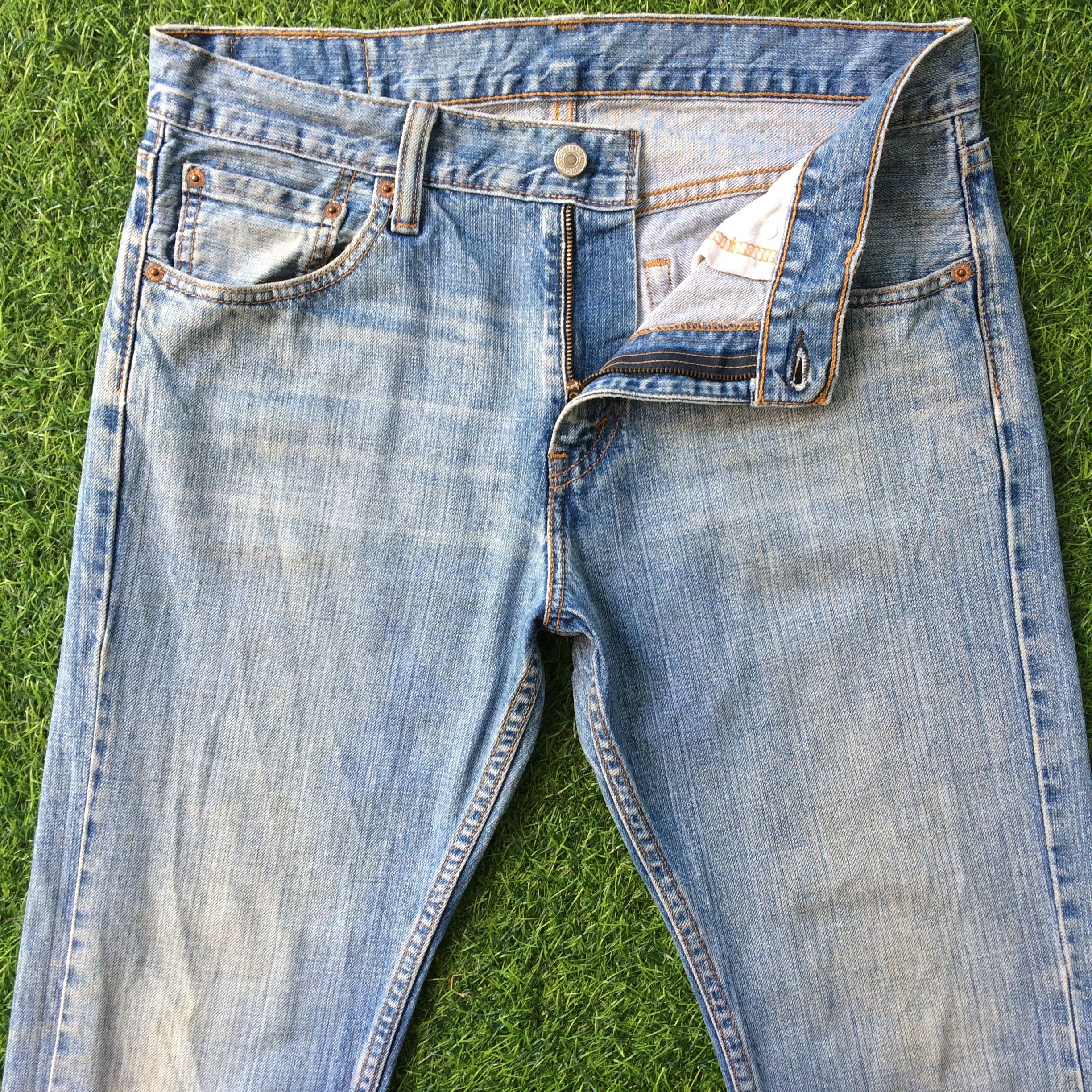 Levi's × Unsound Rags Distressed Levi's 527 Bootcut Jeans #B-1006 Size US 33 - 3 Thumbnail