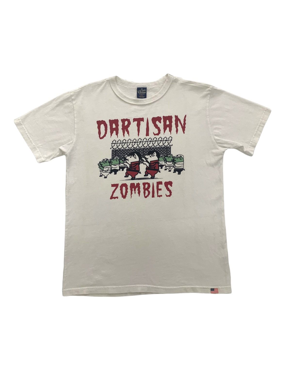 Studio D'Artisan Dartisan Zombies Pig Vintage Shirt Size US M / EU 48-50 / 2 - 1 Thumbnail