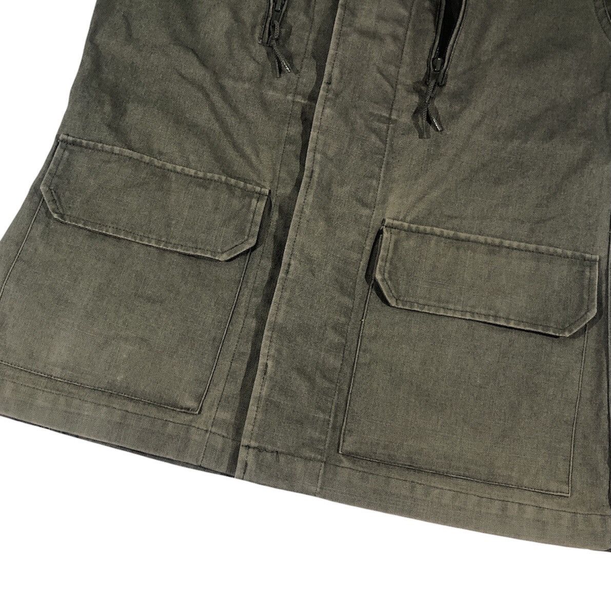 A.P.C. Vintage A.P.C Army Military Denim Jacket Size US M / EU 48-50 / 2 - 9 Thumbnail
