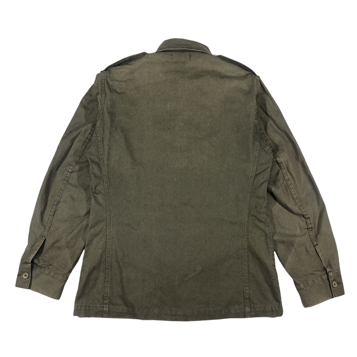 A.P.C. Vintage A.P.C Army Military Denim Jacket Size US M / EU 48-50 / 2 - 3 Thumbnail