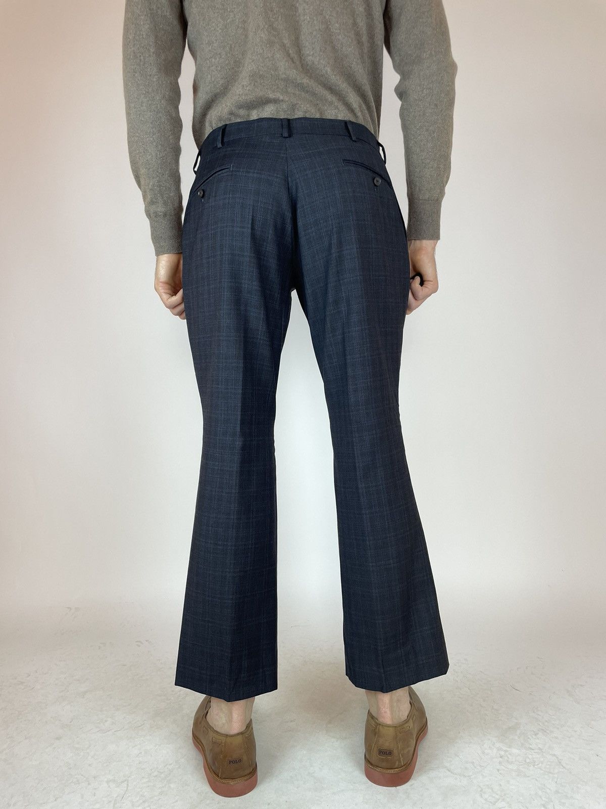 Other OSCAR DE LA RENTA PROFILE Plaid wool trousers Mens size 42S Size US 32 / EU 48 - 8 Thumbnail