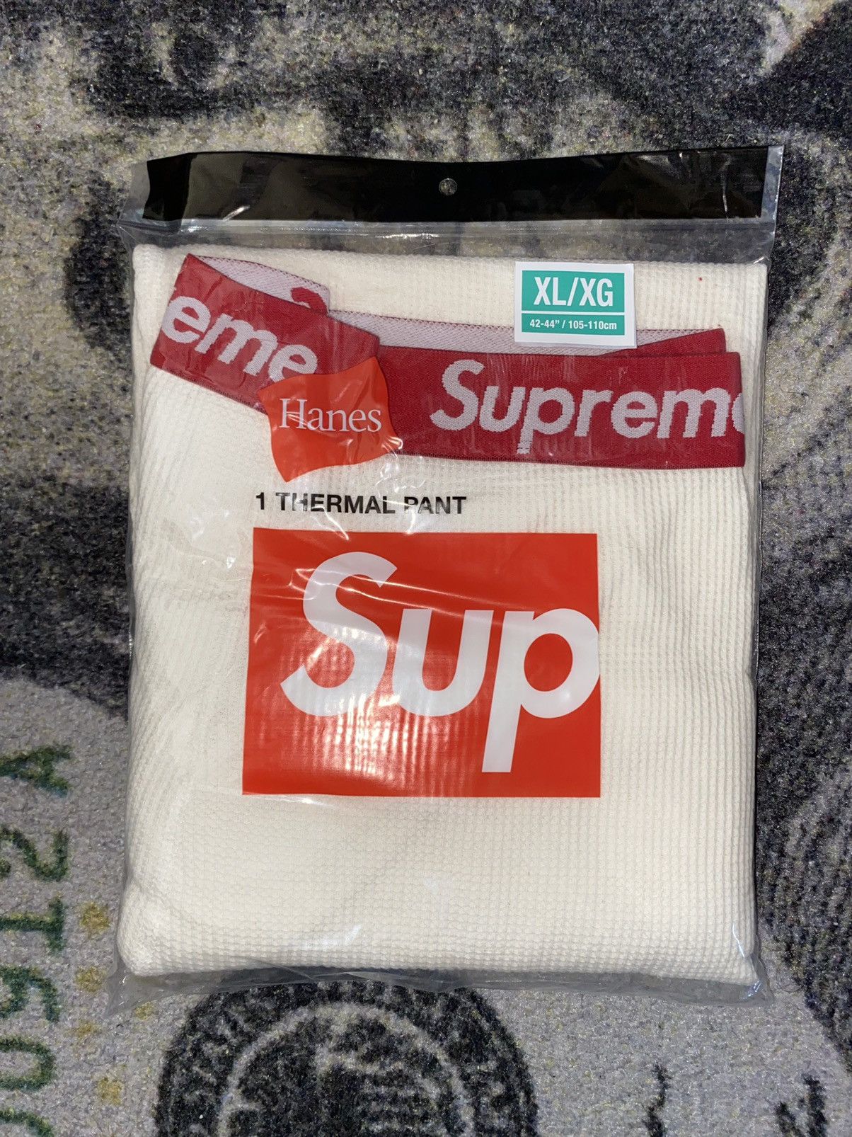 Supreme Supreme Hanes Thermal Pant (1 Pack) Natural XLARGE | Grailed