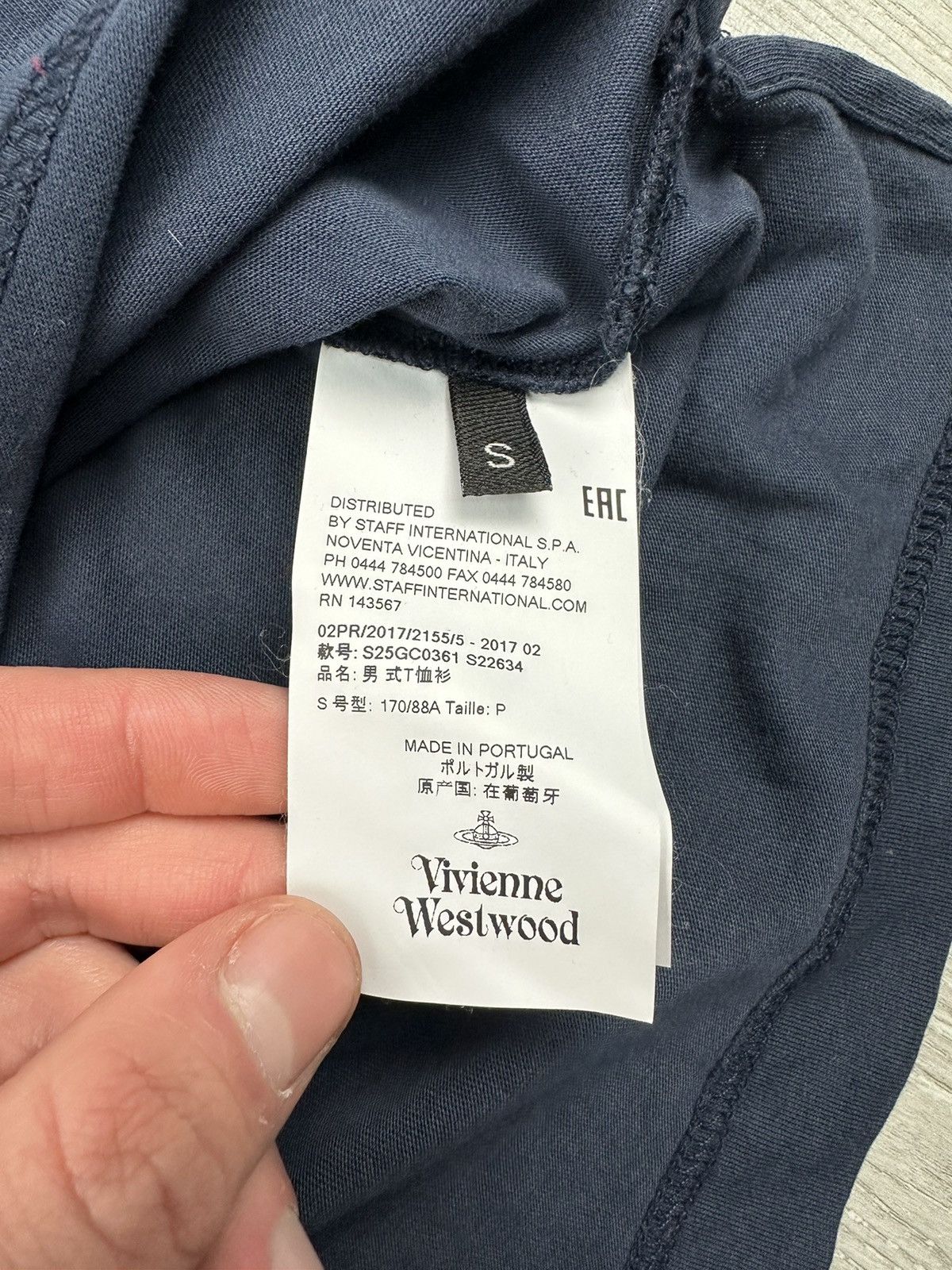 Vivienne Westwood Vivienne Westwood luxury tee designer Size US S / EU 44-46 / 1 - 5 Thumbnail