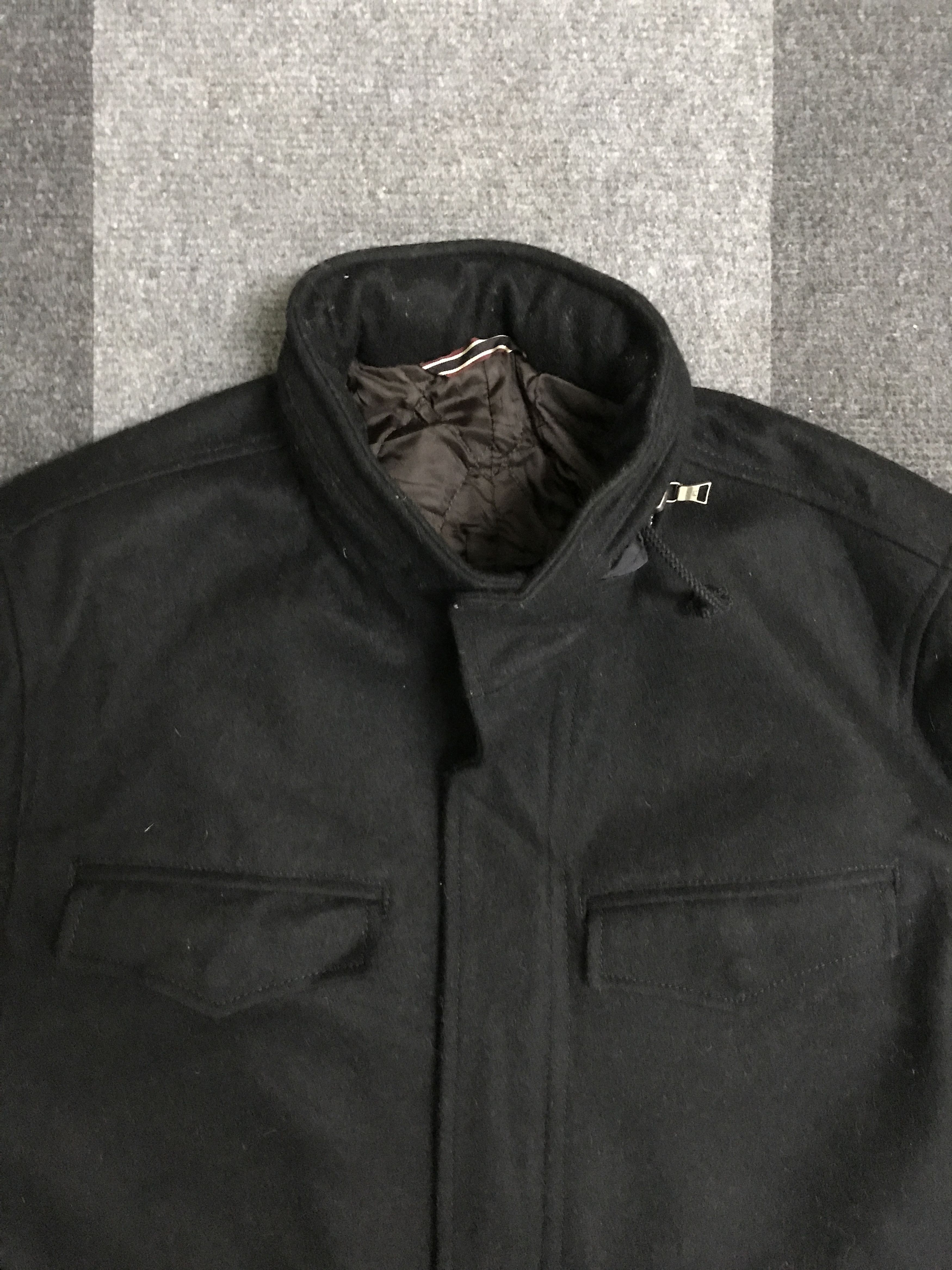 Designer × Paul Smith JW28 Paul Smith Fish Tail Wool Coat Size L / US 10 / IT 46 - 2 Thumbnail