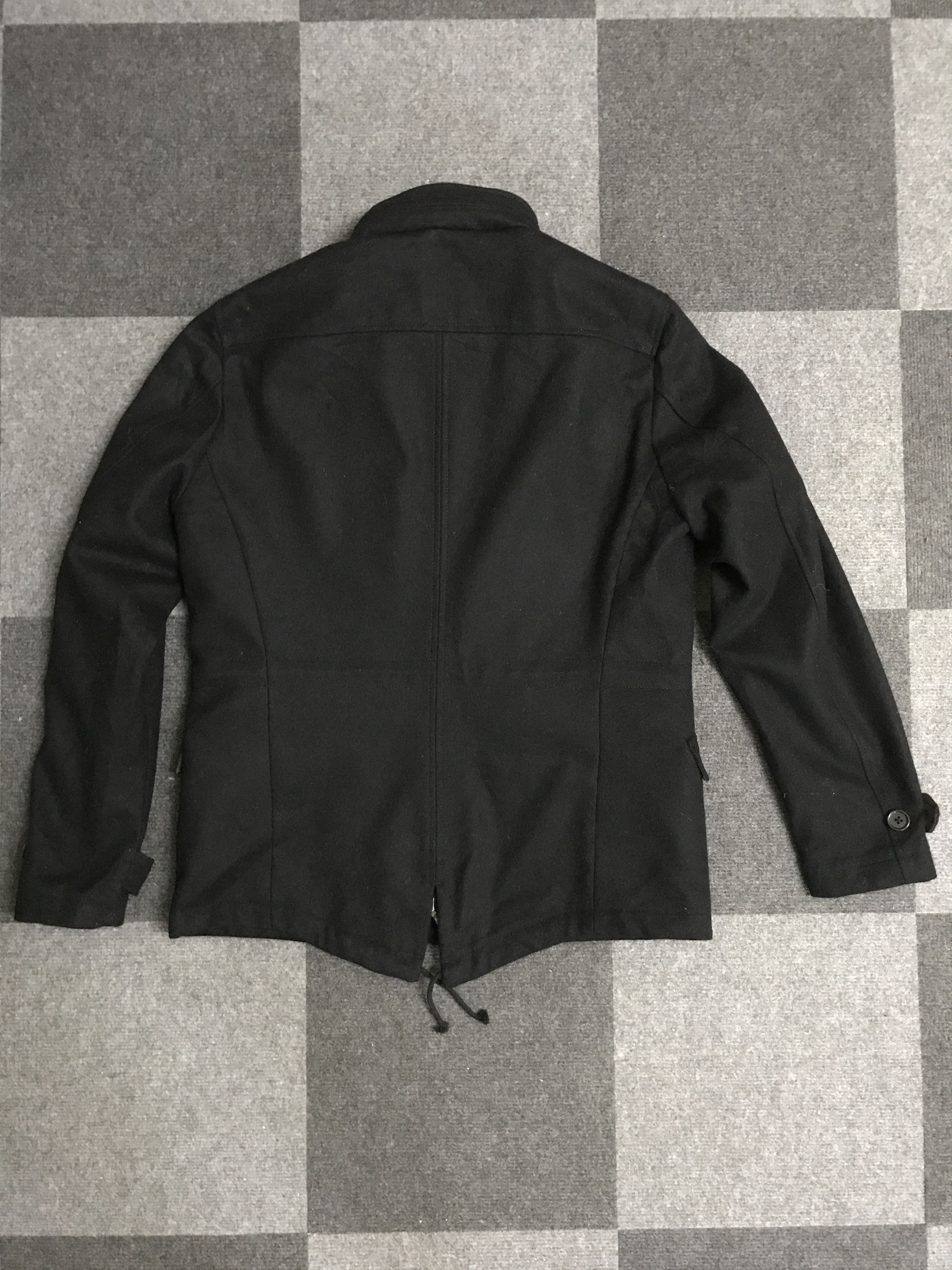 Designer × Paul Smith JW28 Paul Smith Fish Tail Wool Coat Size L / US 10 / IT 46 - 5 Thumbnail