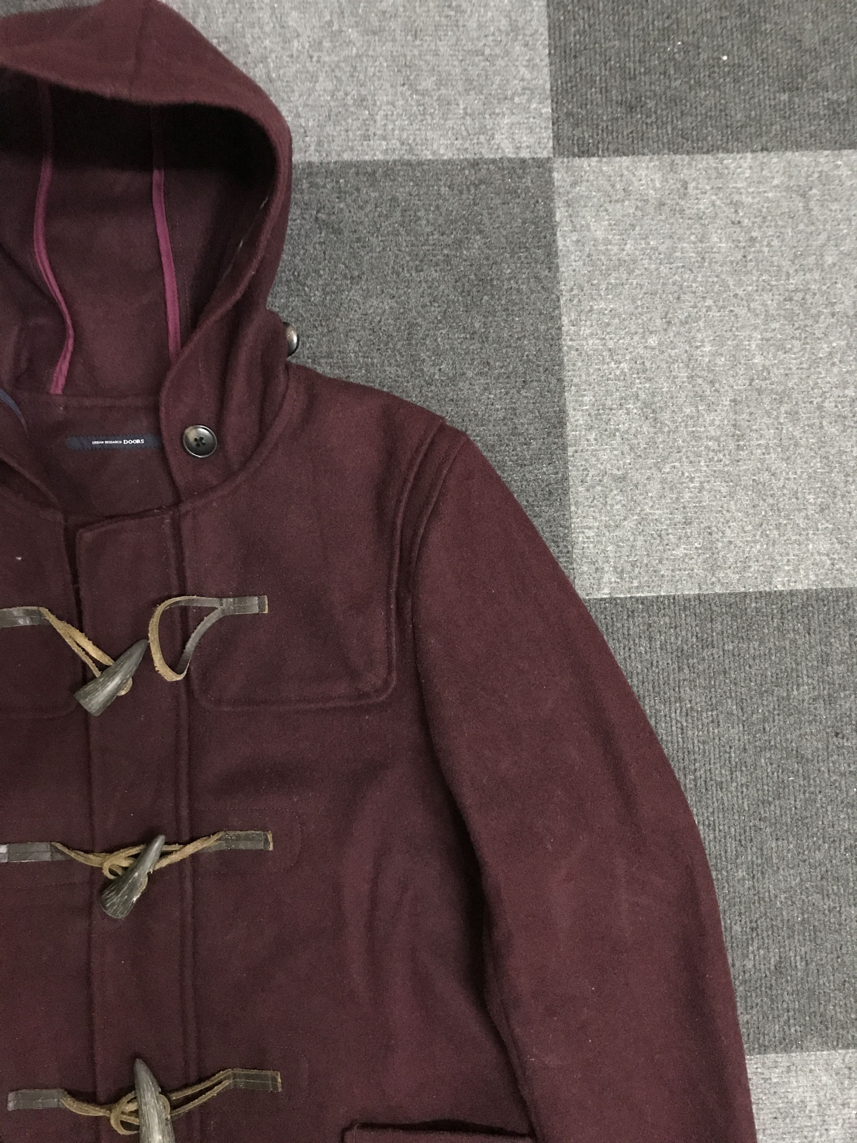 Japanese Brand × URBAN RESEARCH DOORS JW30 URBAN RESEARCH DOORS Japan Duffle Coat Size S / US 4 / IT 40 - 3 Thumbnail