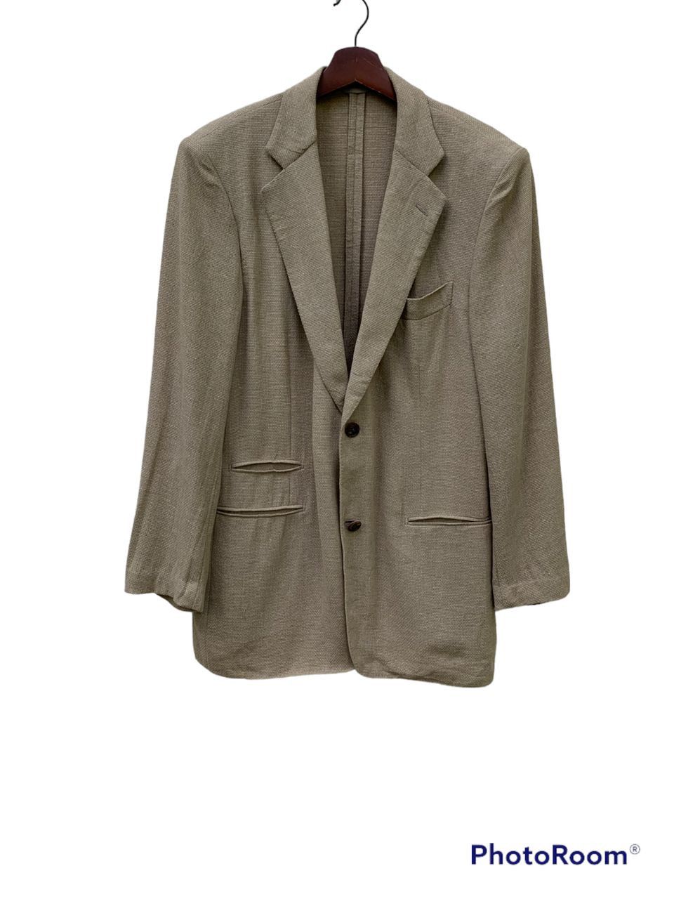 Hermes Hermès Sackloth Rayon Casual Coat Archive Size US L / EU 52-54 / 3 - 2 Thumbnail