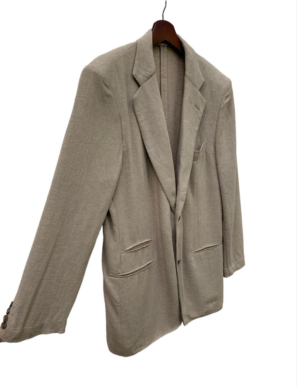 Hermes Hermès Sackloth Rayon Casual Coat Archive Size US L / EU 52-54 / 3 - 1 Thumbnail