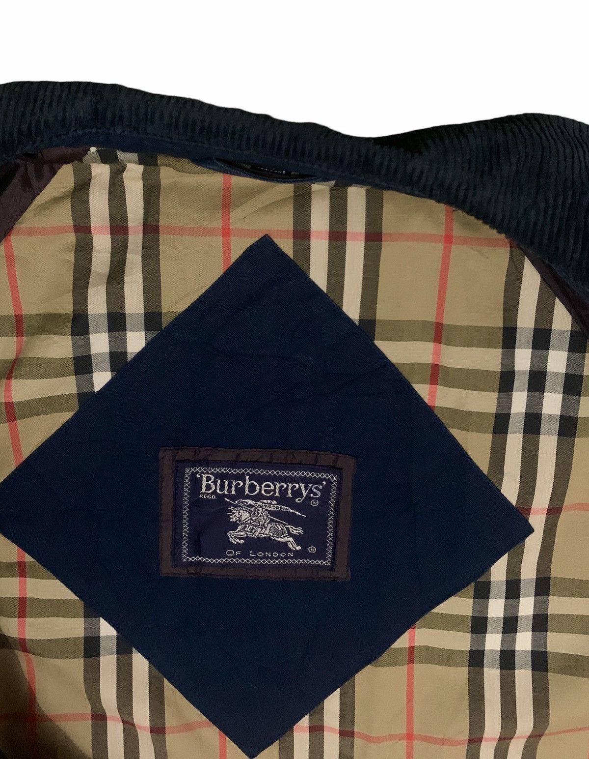 Burberry Rare Design Vintage Burberry's Nova Check Trench Coat 1990s Size US L / EU 52-54 / 3 - 7 Thumbnail