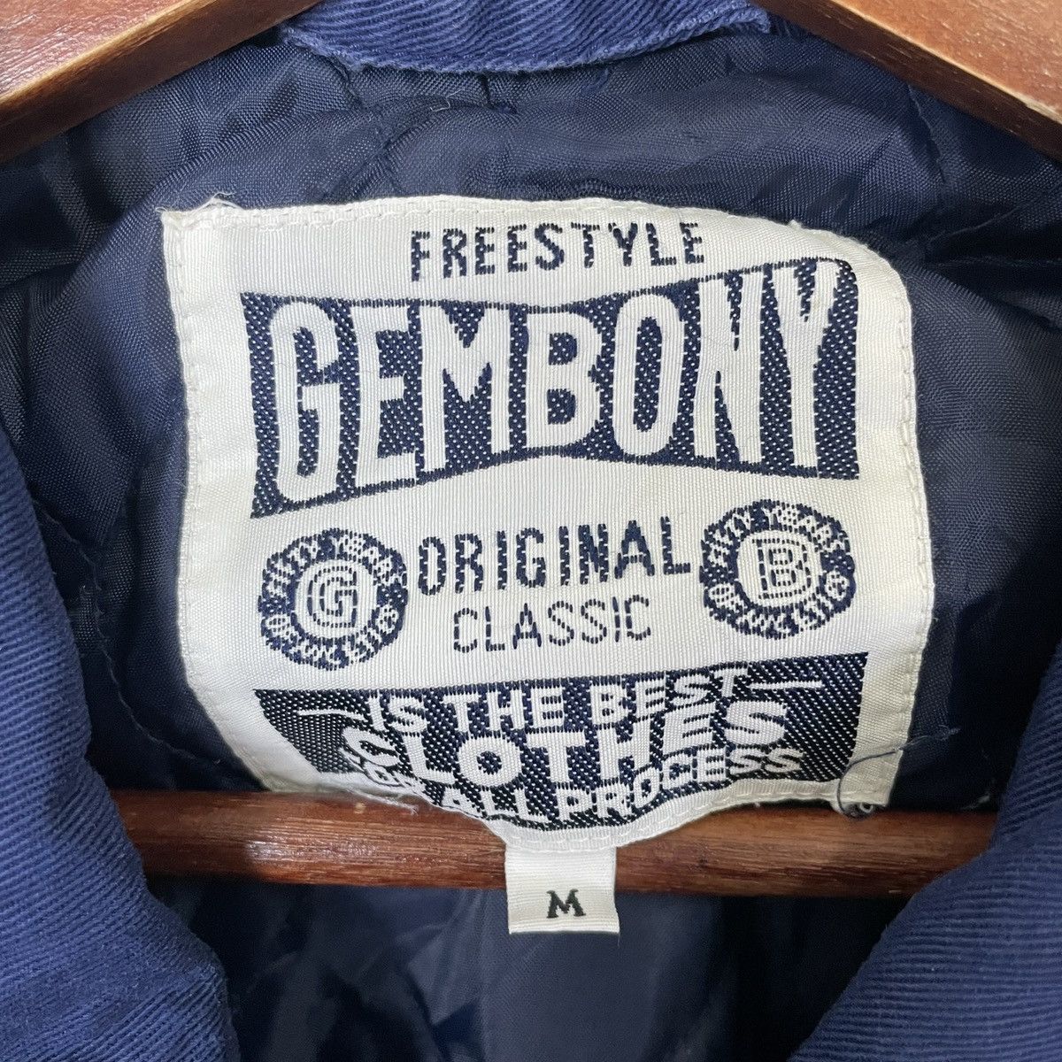 Japanese Brand Vintage Gembony Embroidery Big Logo Jacket Size US XL / EU 56 / 4 - 5 Thumbnail