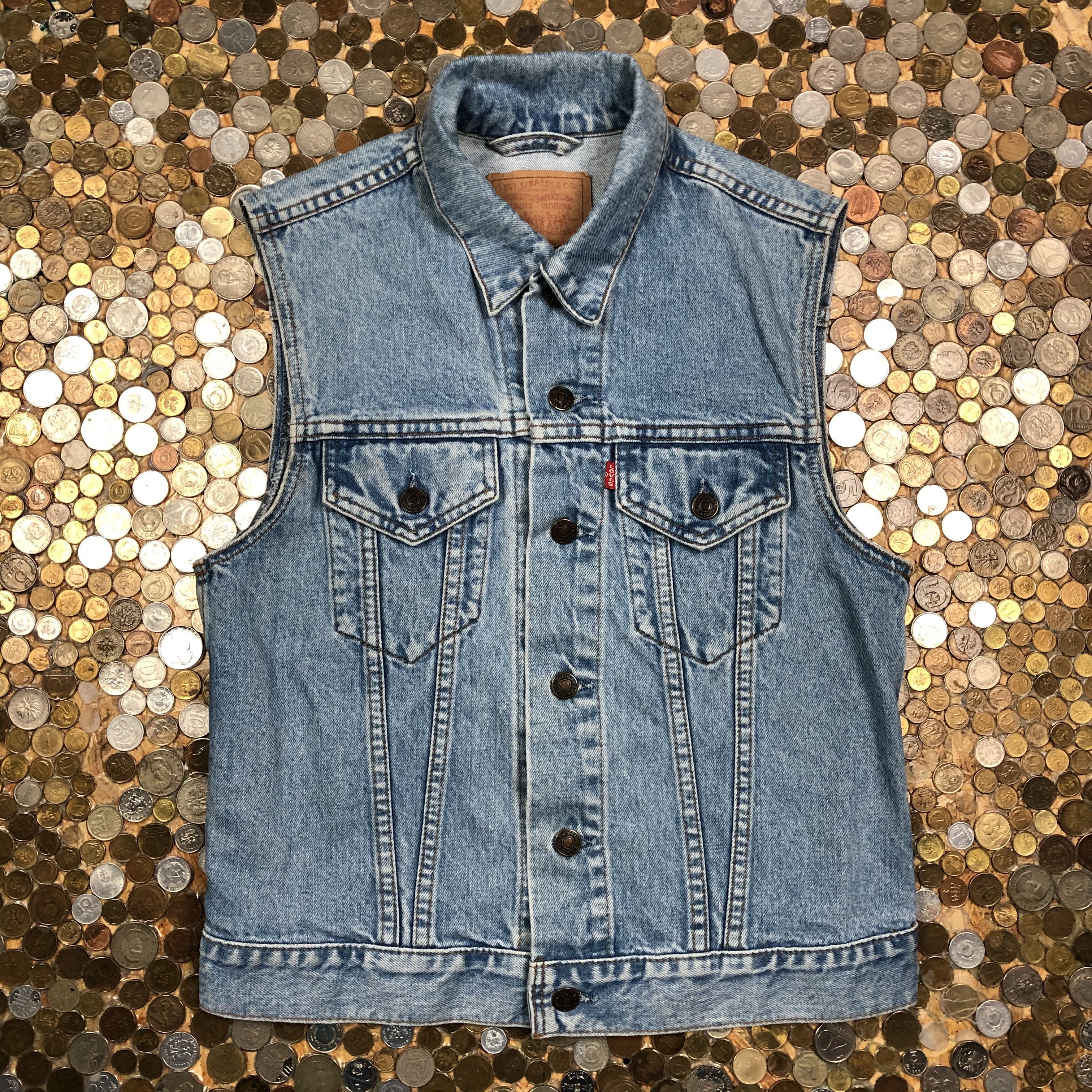 Levi's Levi's Vintage Denim Jeans Vest Size S / US 4 / IT 40 - 1 Thumbnail
