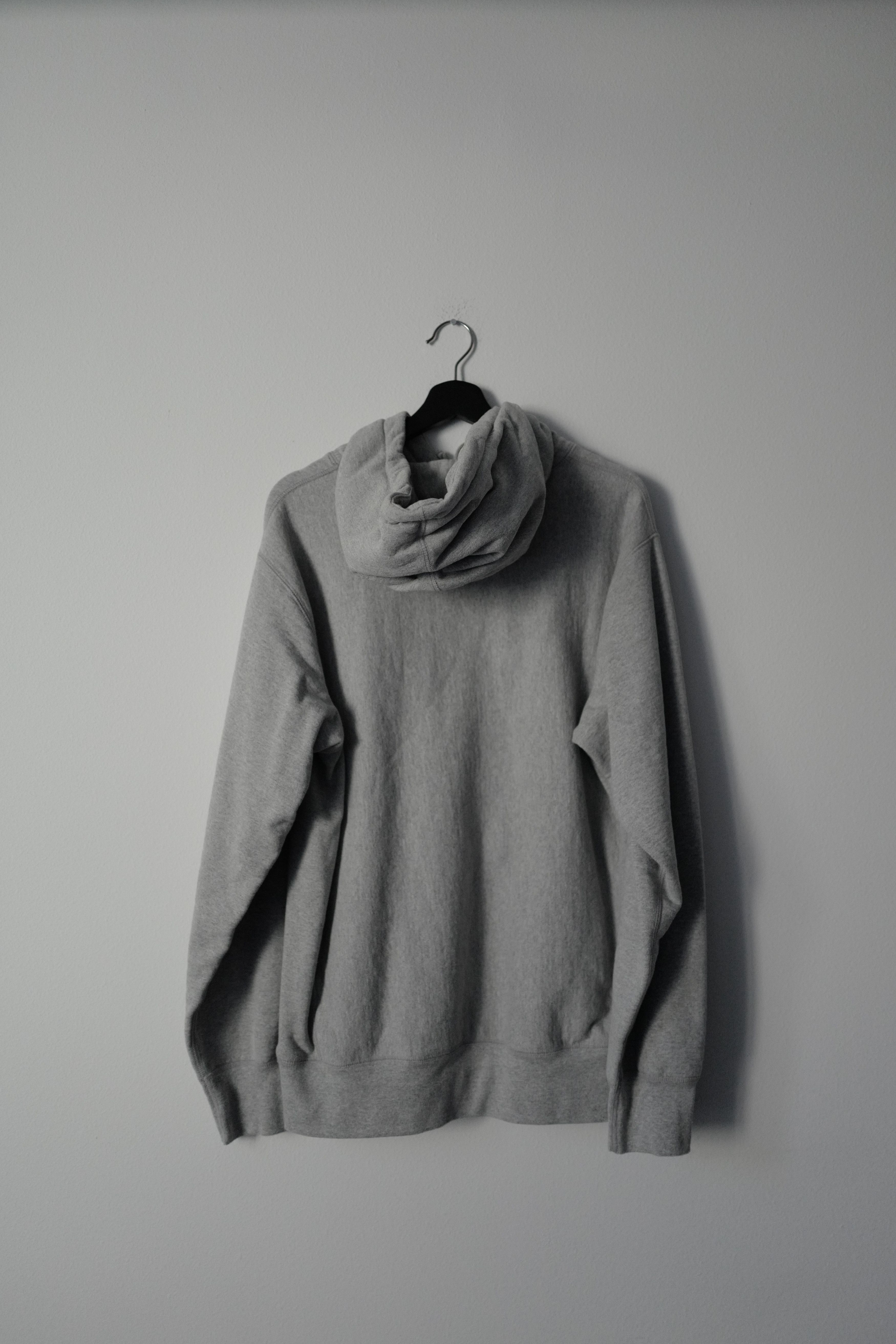 Supreme Box Logo Hoodie Sweatshirt (Grey/Orange) Size US L / EU 52-54 / 3 - 4 Thumbnail
