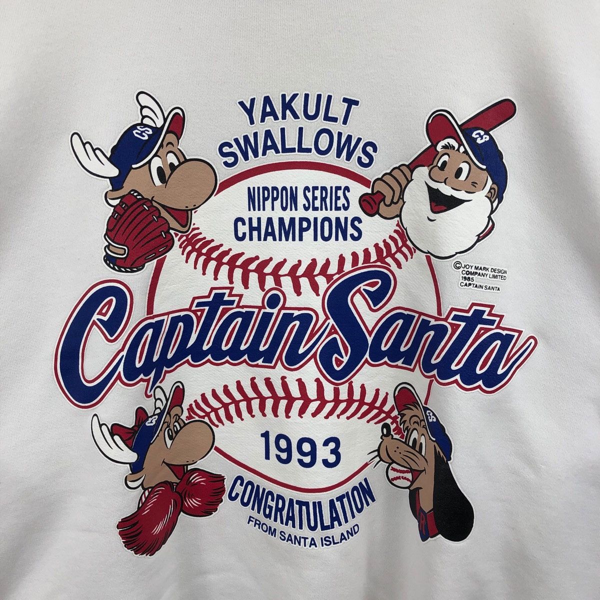Vintage Pick!! Vtg CAPTAIN SANTA Sweatshirt Pullover Size US XL / EU 56 / 4 - 11 Thumbnail