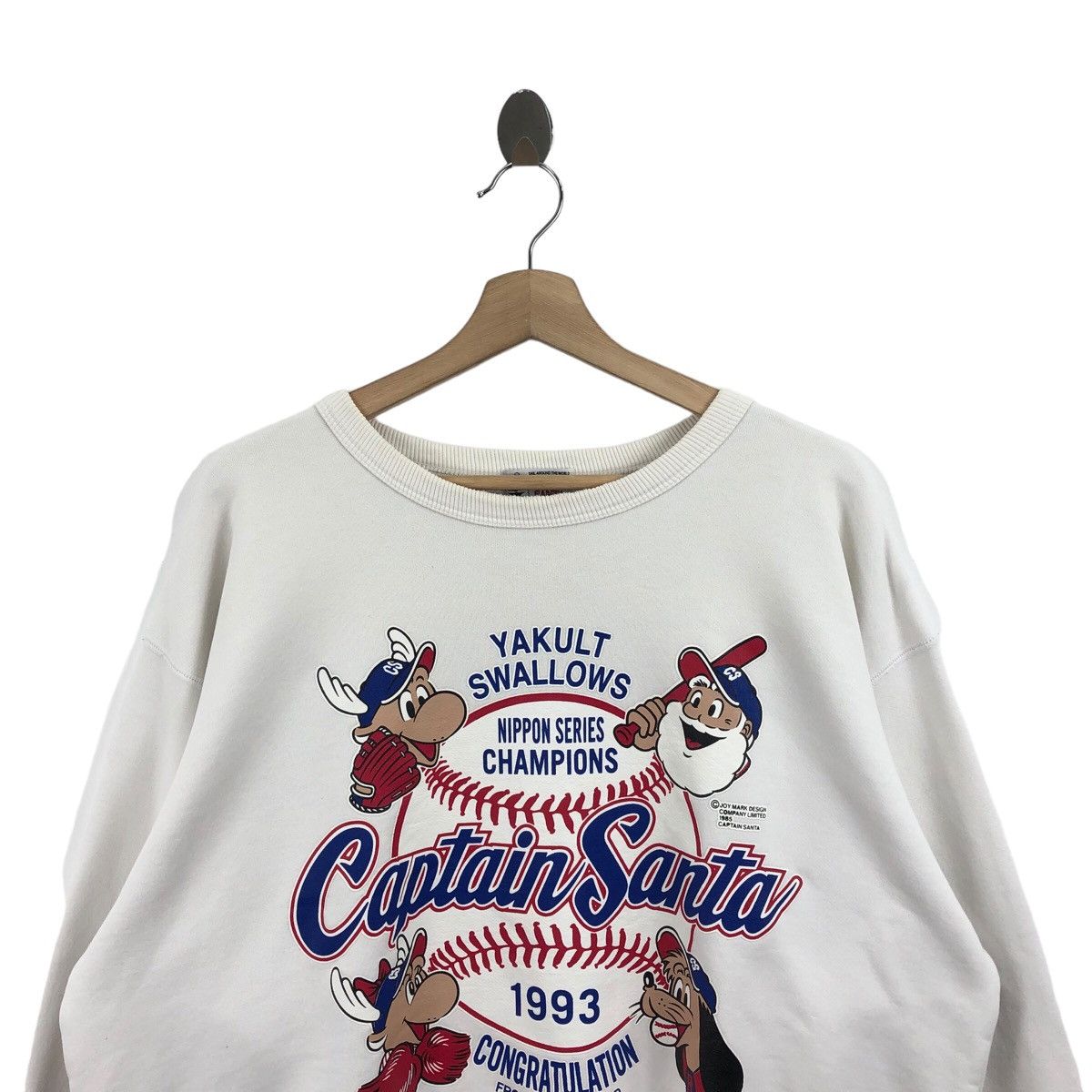 Vintage Pick!! Vtg CAPTAIN SANTA Sweatshirt Pullover Size US XL / EU 56 / 4 - 6 Thumbnail