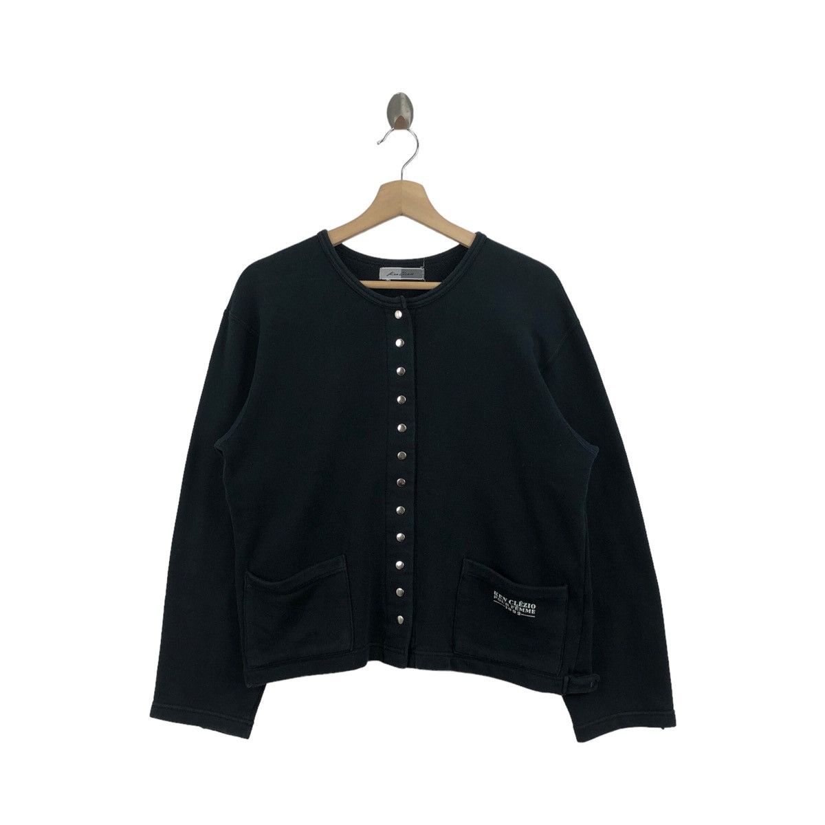 Vintage Pick!! Vtg KEN CLIZIO Cardigan Snap Bottom Size M / US 6-8 / IT 42-44 - 1 Thumbnail
