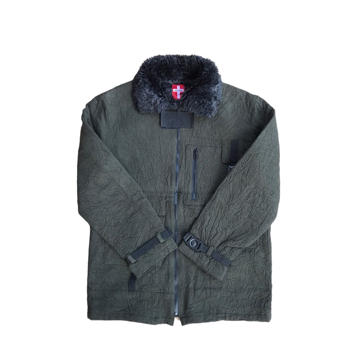 If Six Was Nine No Future Seditionaries Fur Collar Jacket Size US M / EU 48-50 / 2 - 2 Thumbnail