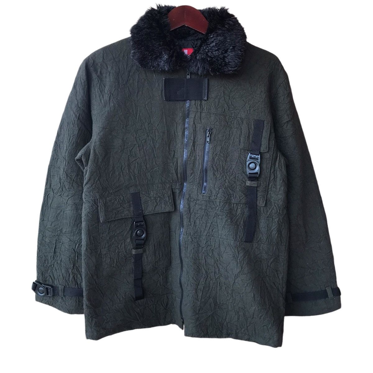 If Six Was Nine No Future Seditionaries Fur Collar Jacket Size US M / EU 48-50 / 2 - 5 Thumbnail