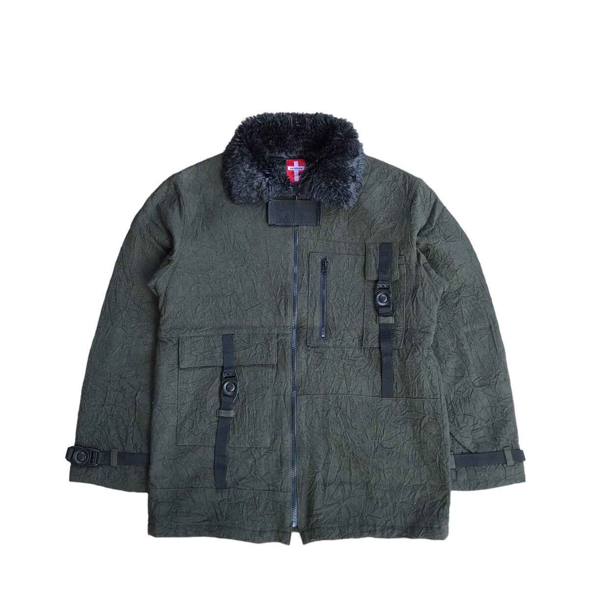 If Six Was Nine No Future Seditionaries Fur Collar Jacket Size US M / EU 48-50 / 2 - 1 Thumbnail