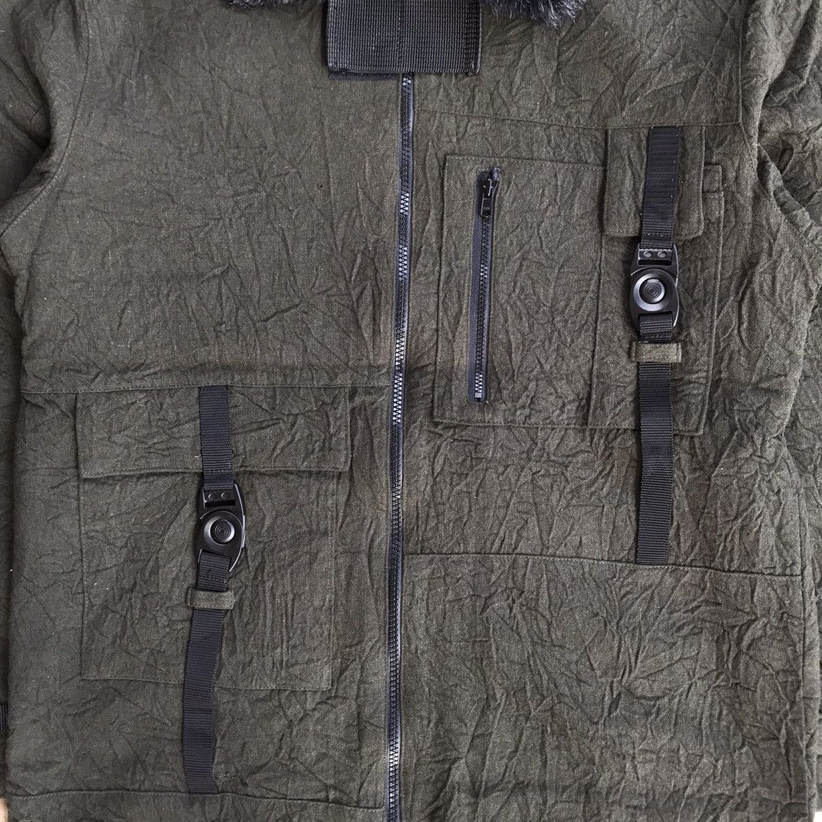 If Six Was Nine No Future Seditionaries Fur Collar Jacket Size US M / EU 48-50 / 2 - 7 Thumbnail