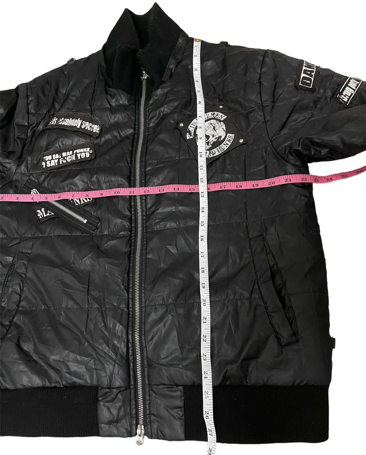 20471120 × Beauty Beast × Japanese Brand Rare! Mad Punks Jacket / Nice Design Size US L / EU 52-54 / 3 - 5 Thumbnail
