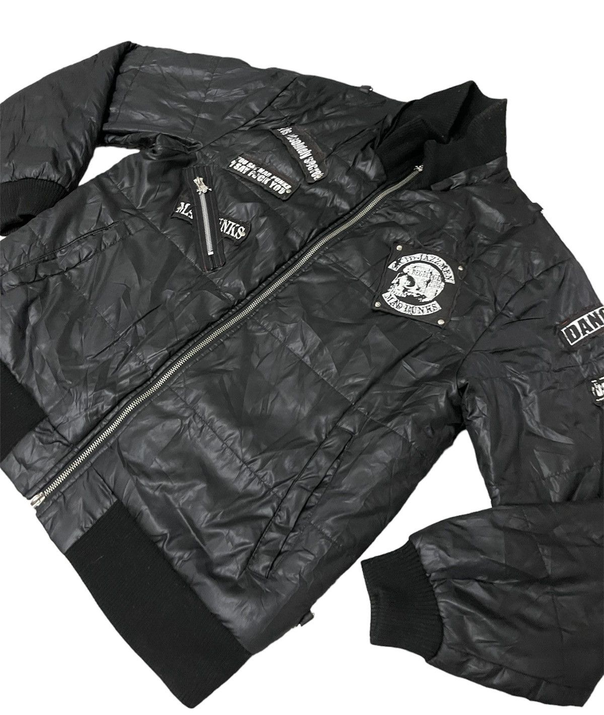 20471120 × Beauty Beast × Japanese Brand Rare! Mad Punks Jacket / Nice Design Size US L / EU 52-54 / 3 - 2 Thumbnail