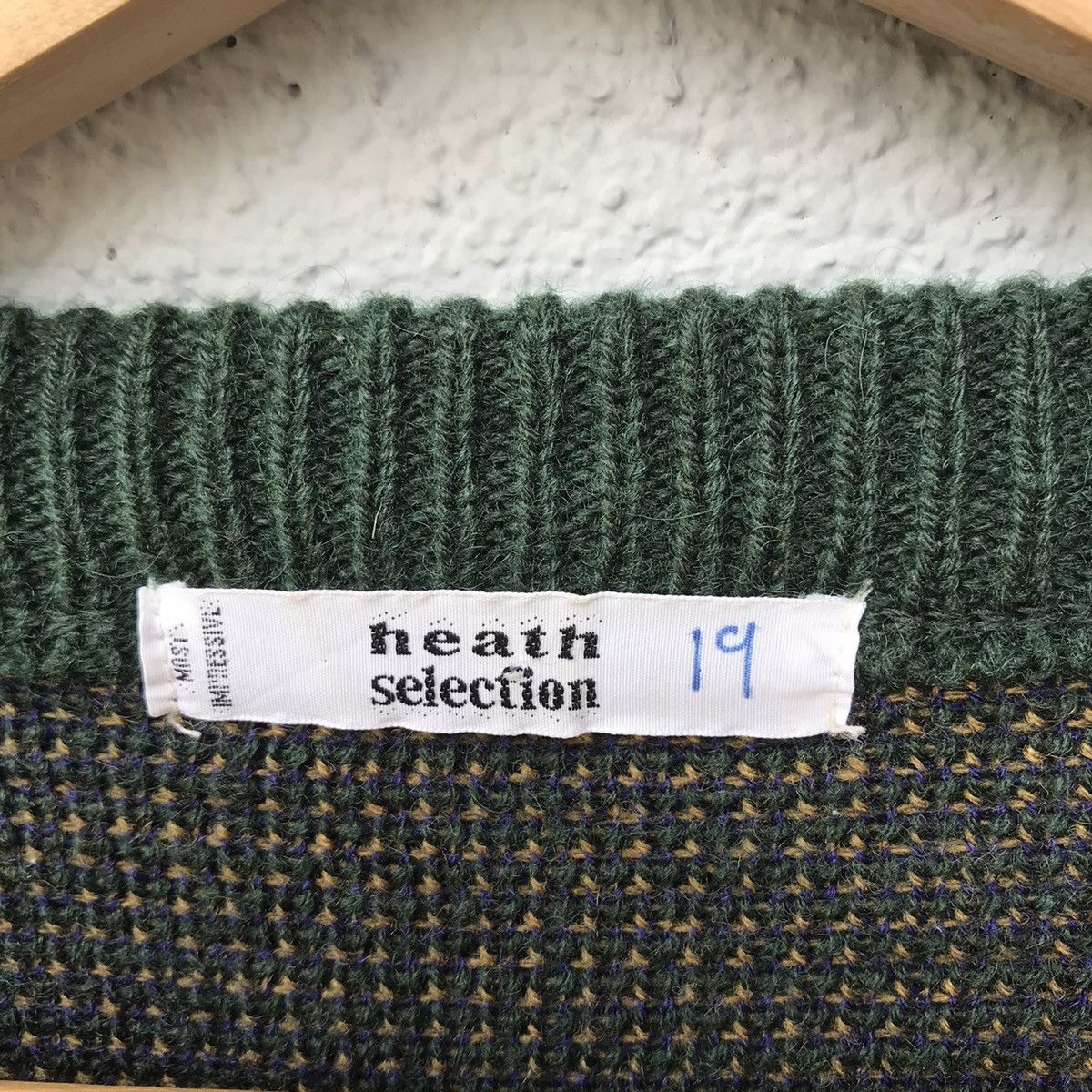 Aran Isles Knitwear Vintage Japanese Brand Green Navajo Knitwear Sweater Size US L / EU 52-54 / 3 - 7 Thumbnail