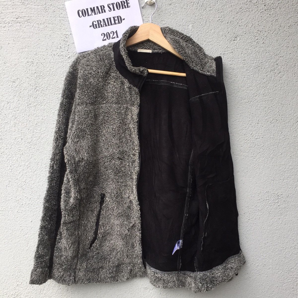 Japanese Brand Vintage Japanese Brand Sherpa Fleece Jacket Sweater Size US L / EU 52-54 / 3 - 11 Thumbnail