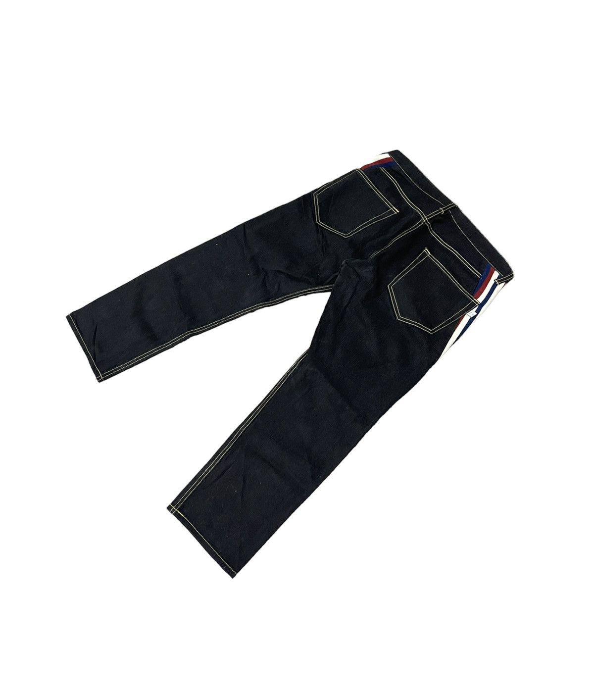 Facetasm Rare! Facetasm Side Rib Denim / Nice design Size US 33 - 3 Thumbnail