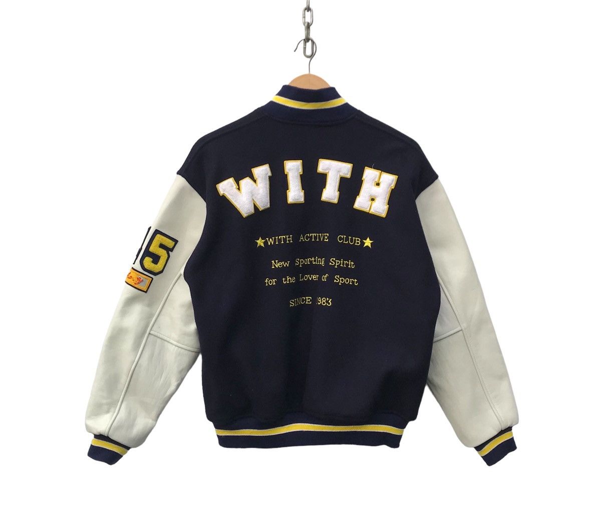 Vintage With Active Club Varsity Jacket Streetwear Fashion Jacket Size US M / EU 48-50 / 2 - 8 Thumbnail