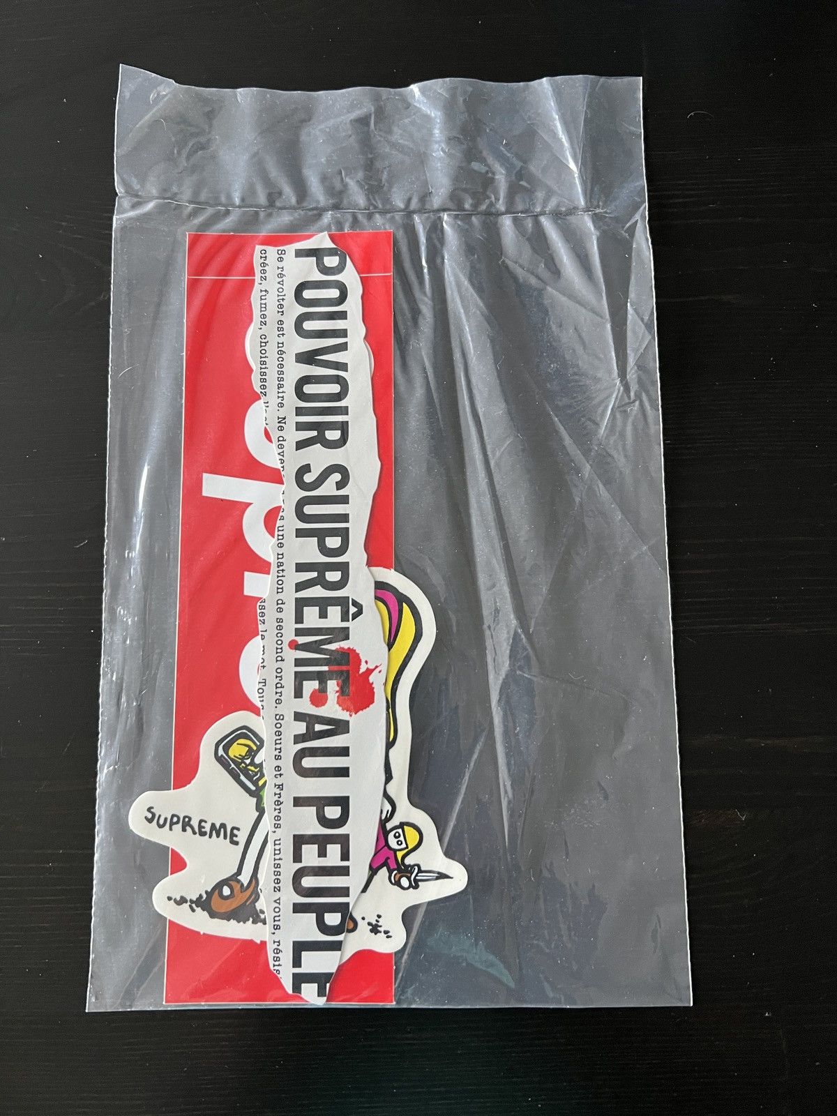 Stickers × Supreme Supreme Suzie Switchblade & Newspaper Sticker Pack ...