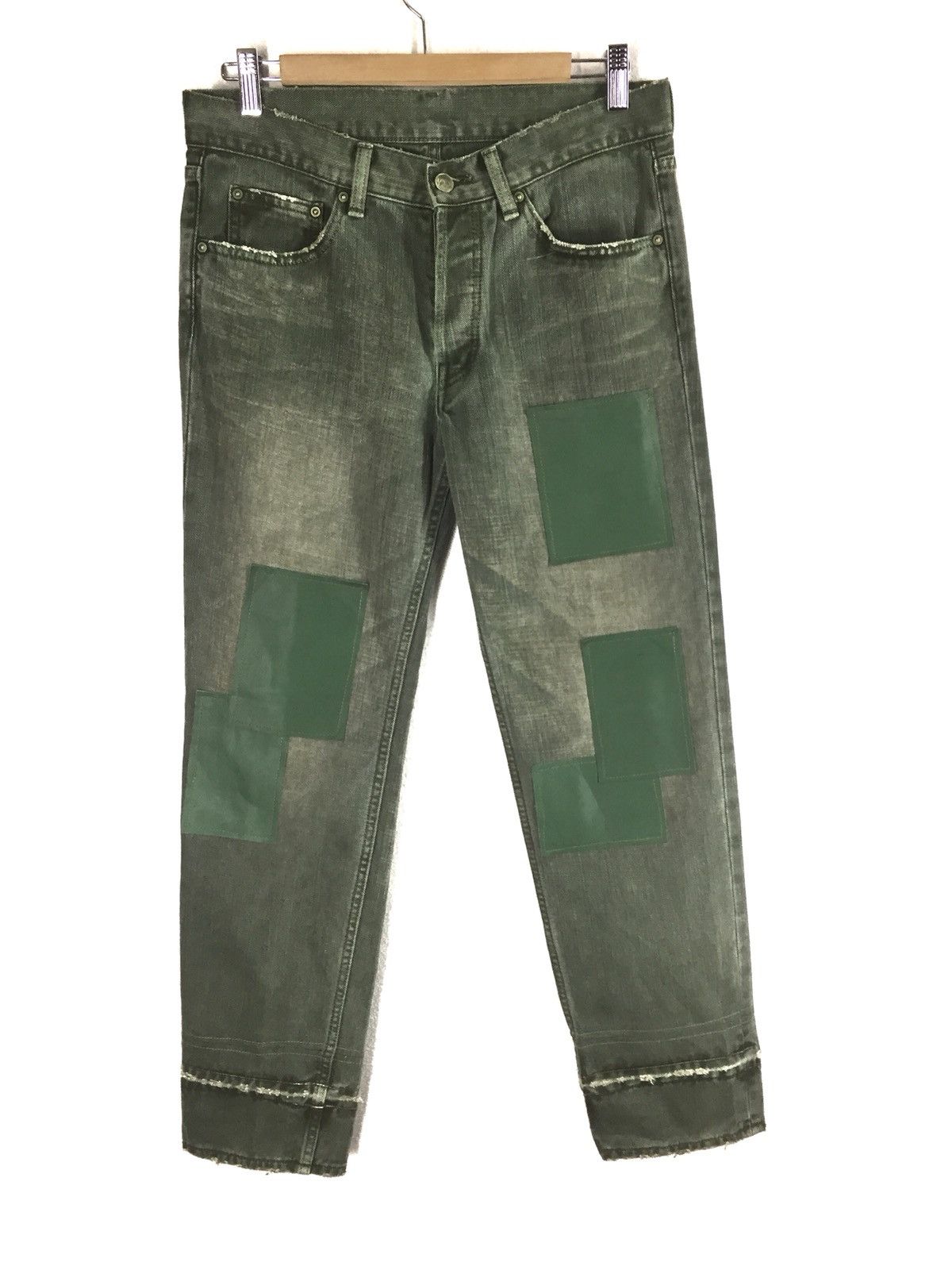 Designer × Vintage Bobson X Goya By Junmen Patchwork Jeans Size US 32 / EU 48 - 2 Thumbnail