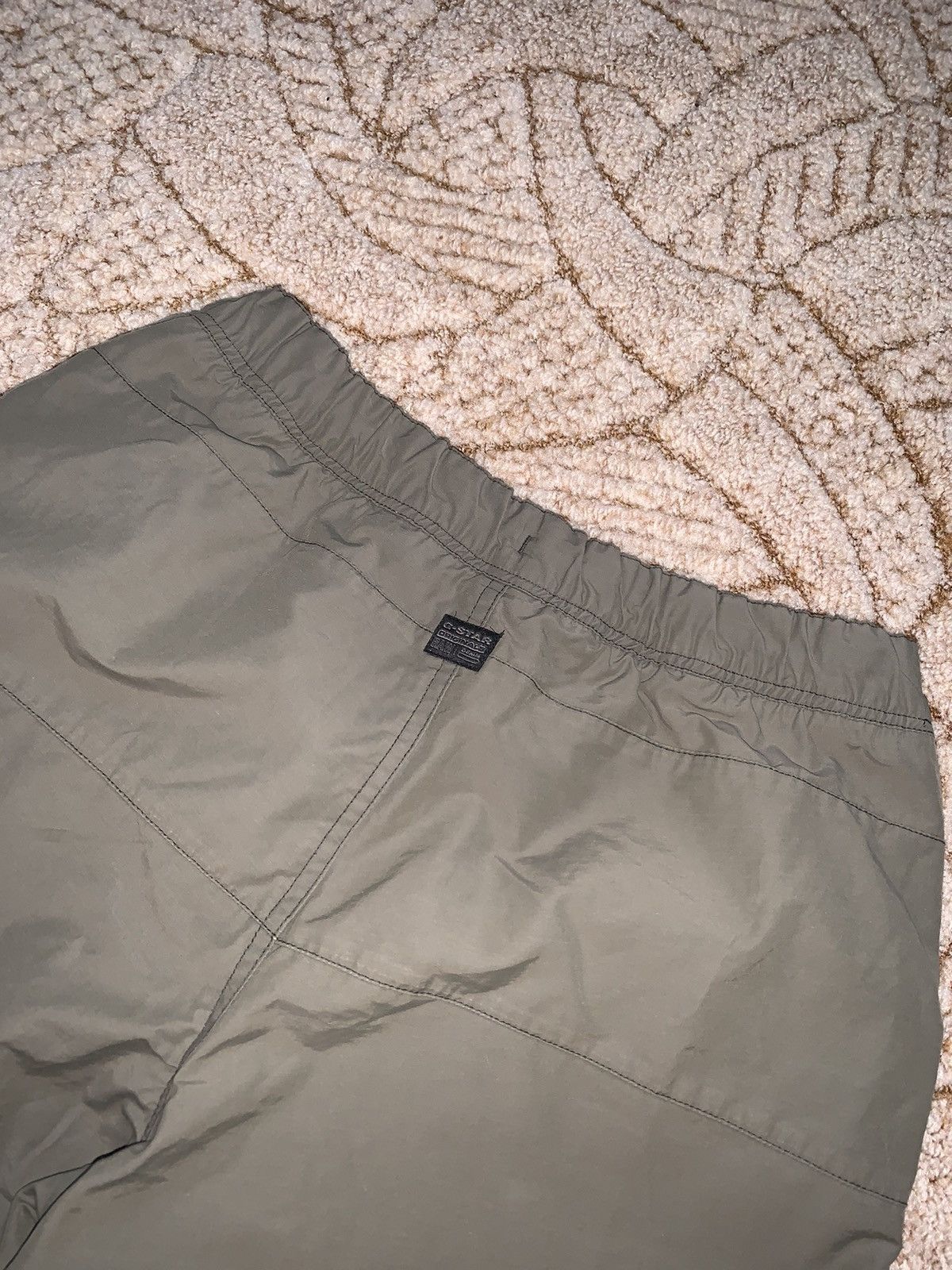G-Star × Vintage G star raw beach shorts 🩳 khaki big logo tennis golf y2k Size US 32 / EU 48 - 13 Thumbnail