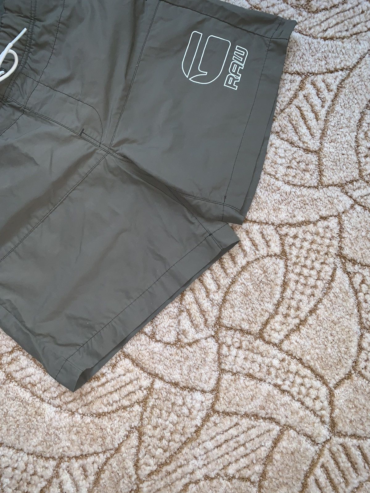 G-Star × Vintage G star raw beach shorts 🩳 khaki big logo tennis golf y2k Size US 32 / EU 48 - 10 Thumbnail