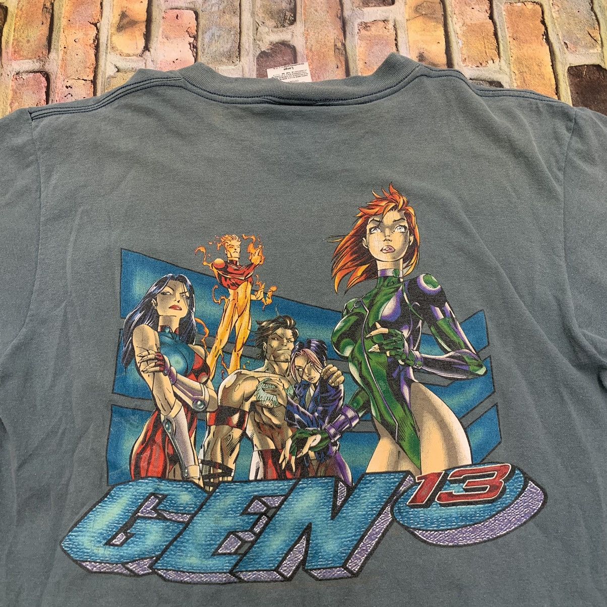 DC Comics × Tultex × Vintage Vintage Gen 13 tee Size US L / EU 52-54 / 3 - 3 Thumbnail