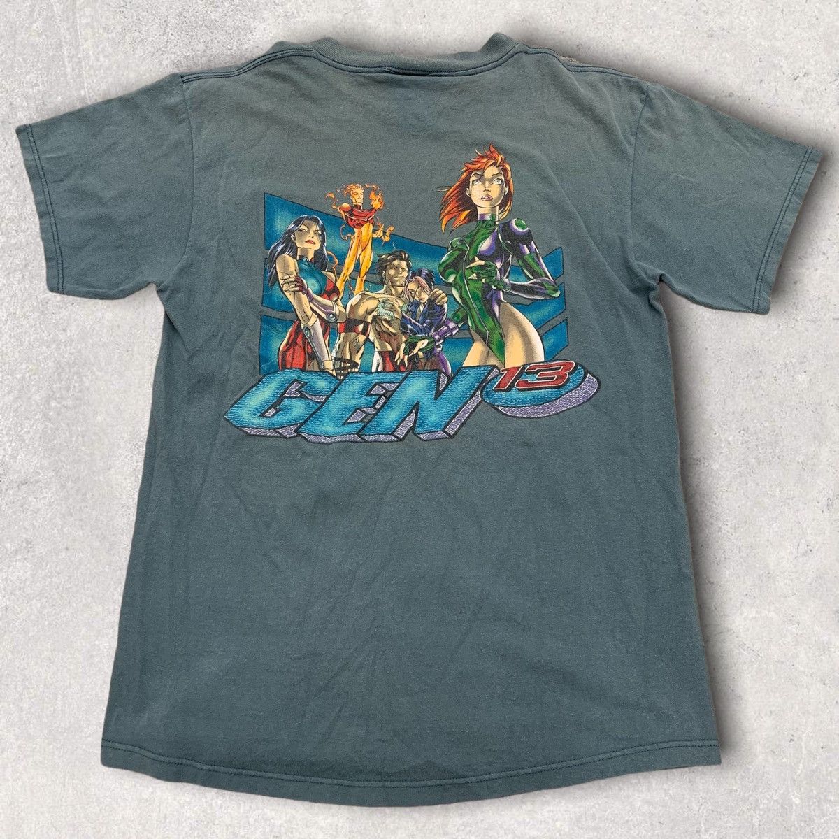 DC Comics × Tultex × Vintage Vintage Gen 13 tee Size US L / EU 52-54 / 3 - 1 Thumbnail