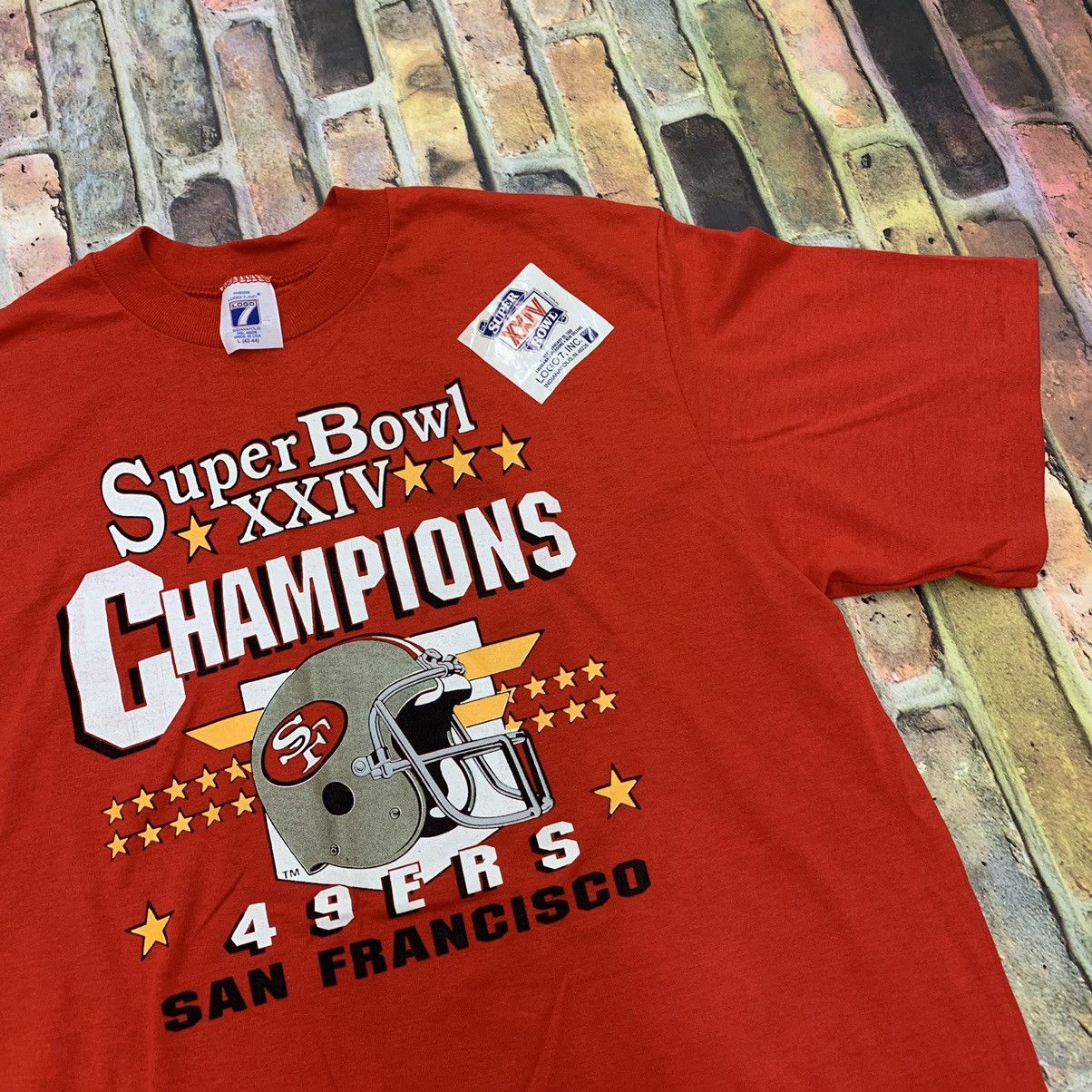 Logo 7 × NFL × Vintage Vintage Super Bowl XXIV Champions tee Size US L / EU 52-54 / 3 - 3 Thumbnail