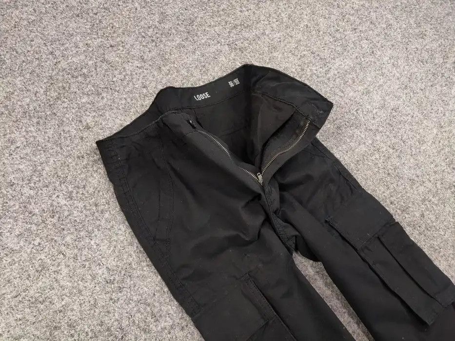 Japanese Brand Vintage 90's Cargo Pants Travis Scott Japan Black Hype Size US 30 / EU 46 - 8 Thumbnail