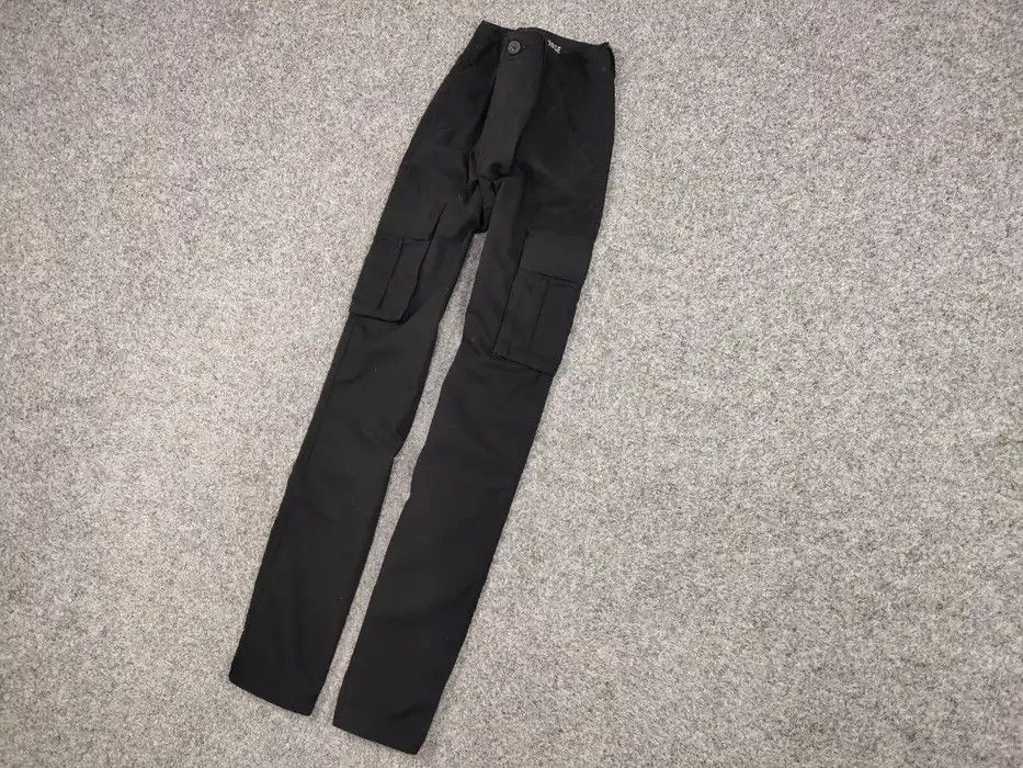 Japanese Brand Vintage 90's Cargo Pants Travis Scott Japan Black Hype Size US 30 / EU 46 - 2 Thumbnail