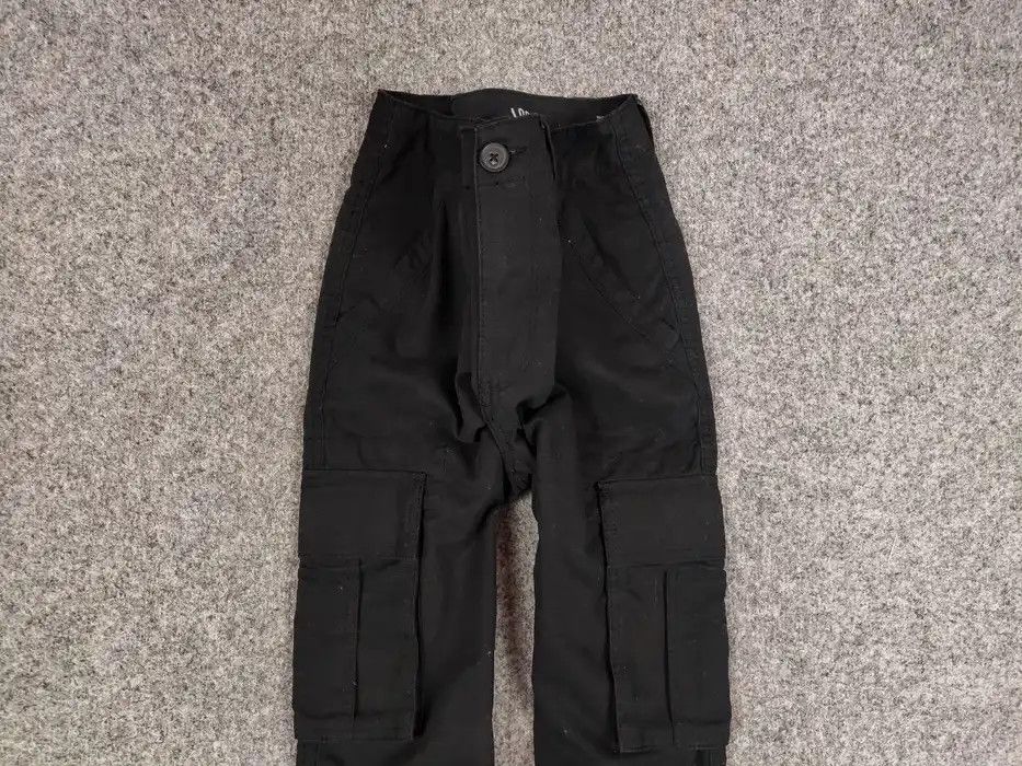 Japanese Brand Vintage 90's Cargo Pants Travis Scott Japan Black Hype Size US 30 / EU 46 - 3 Thumbnail
