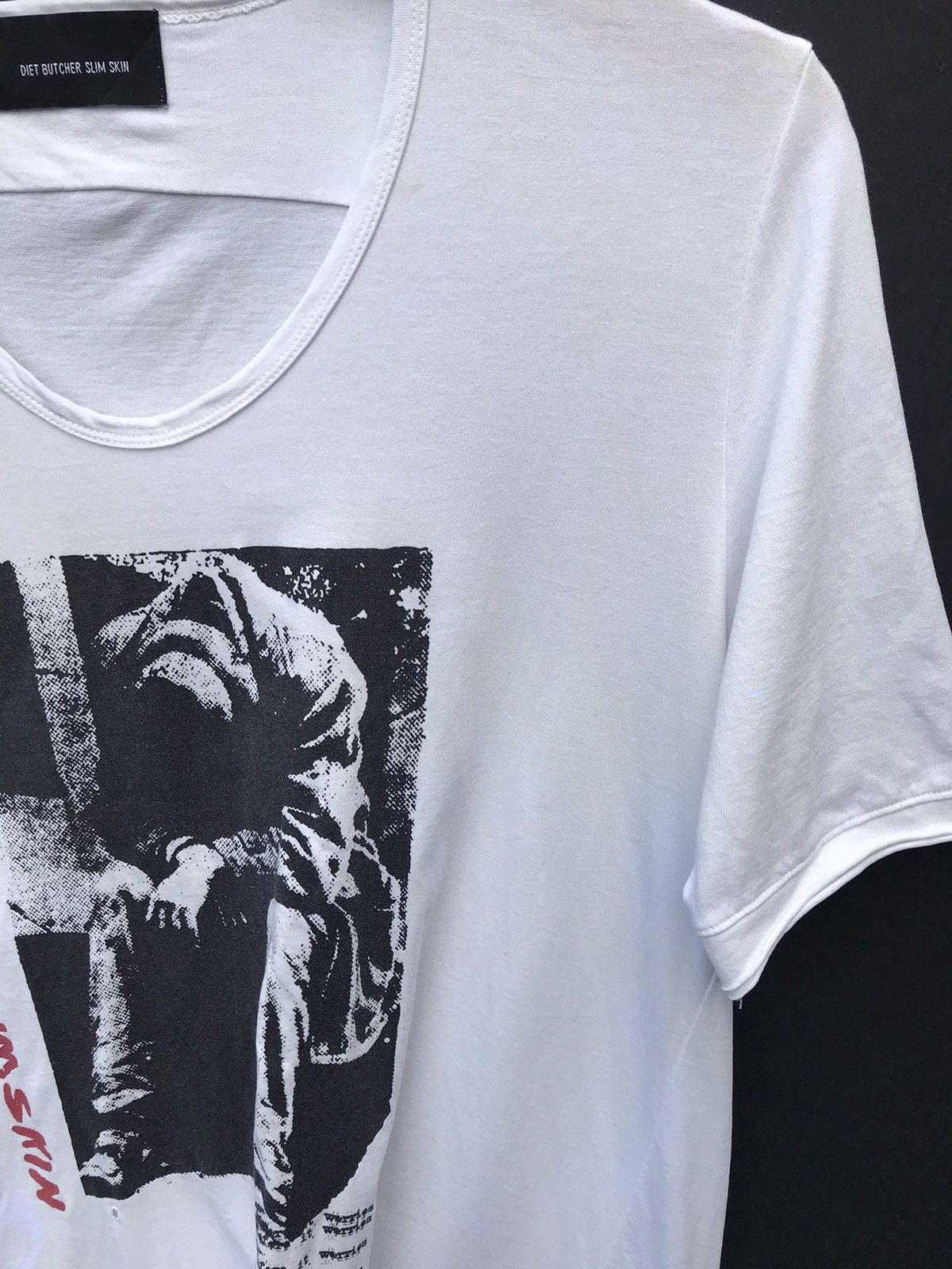 Diet Butcher Slim Skin Diet Butcher Slim Skin Distressed Graphic Tee(Discolouration Size US S / EU 44-46 / 1 - 9 Thumbnail