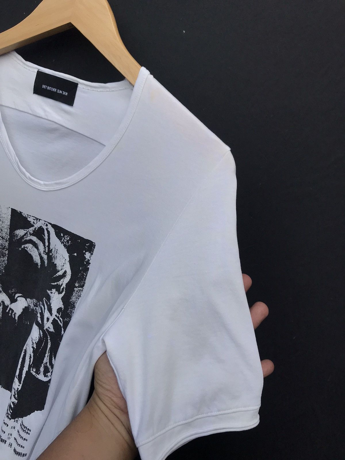 Diet Butcher Slim Skin Diet Butcher Slim Skin Distressed Graphic Tee(Discolouration Size US S / EU 44-46 / 1 - 11 Thumbnail