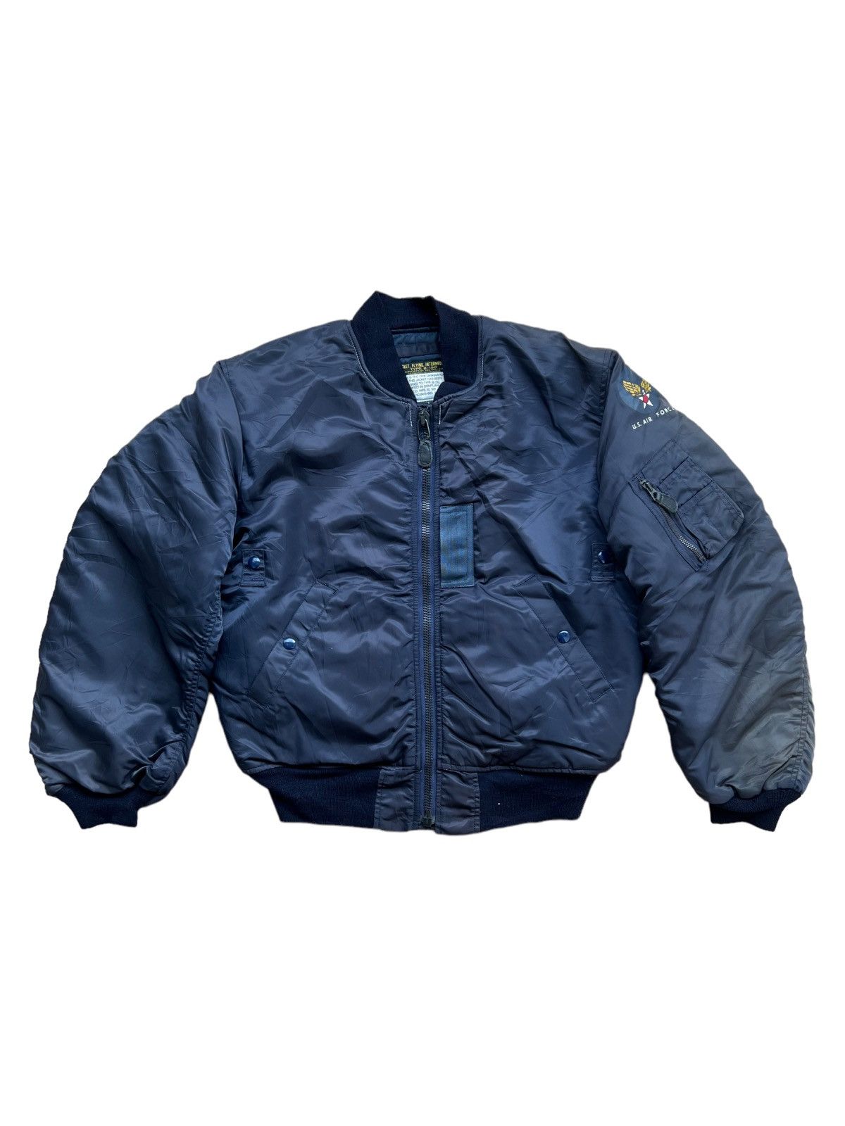 Vintage VERY RARE VINTAGE JACKET FLIGHT BOMBER B15 MOD KOREAN WAR | Grailed