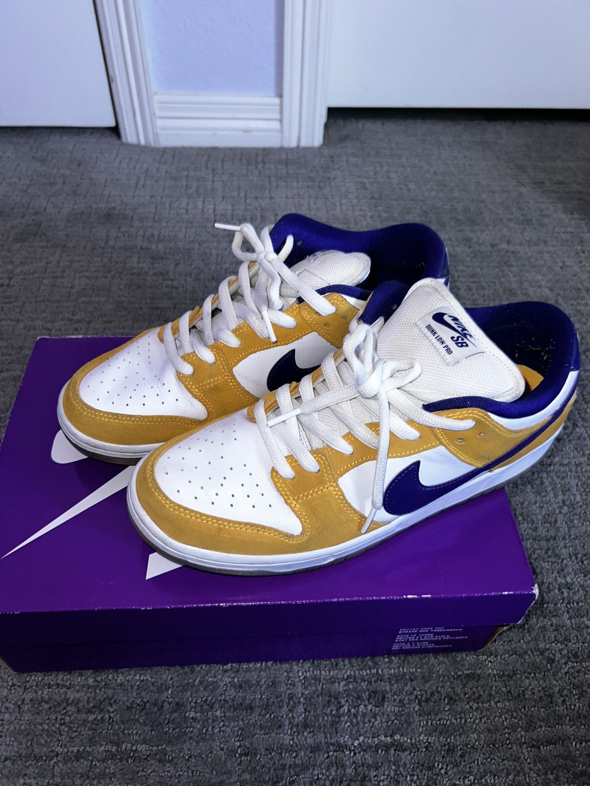 image of Laser Orange Nike Sb Dunks Shoes, Men's (Size 10)