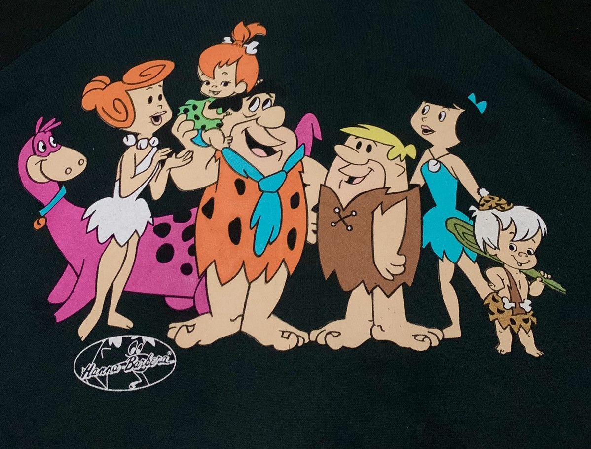 Vintage Rare Vintage Comedy Movie The Flintstones Sweatshirt 1990s Size US XL / EU 56 / 4 - 3 Thumbnail