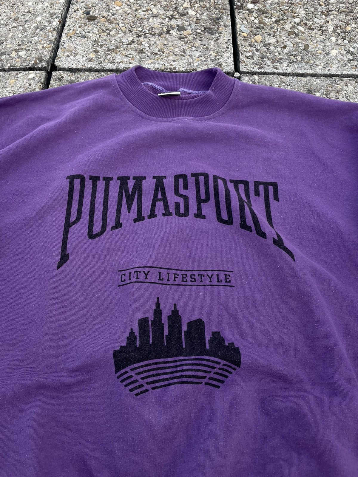 Puma Vintage Puma Sport Baggy Sweatshirt in Purple Size US L / EU 52-54 / 3 - 5 Thumbnail