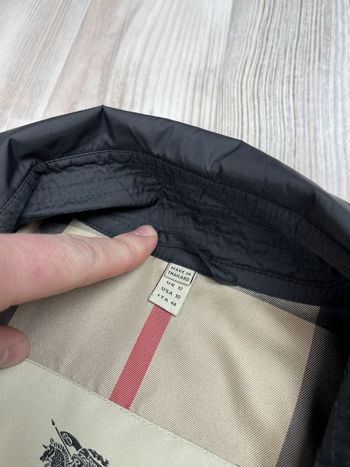 Burberry Women jacket Burberry black USA 10 Size M / US 6-8 / IT 42-44 - 3 Thumbnail