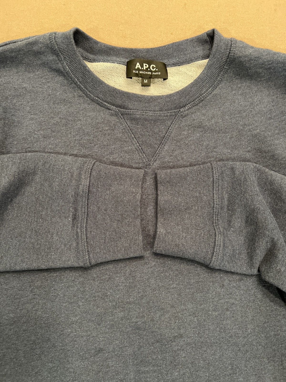 A.P.C. Navy APC Sweatshirt Size US M / EU 48-50 / 2 - 6 Thumbnail