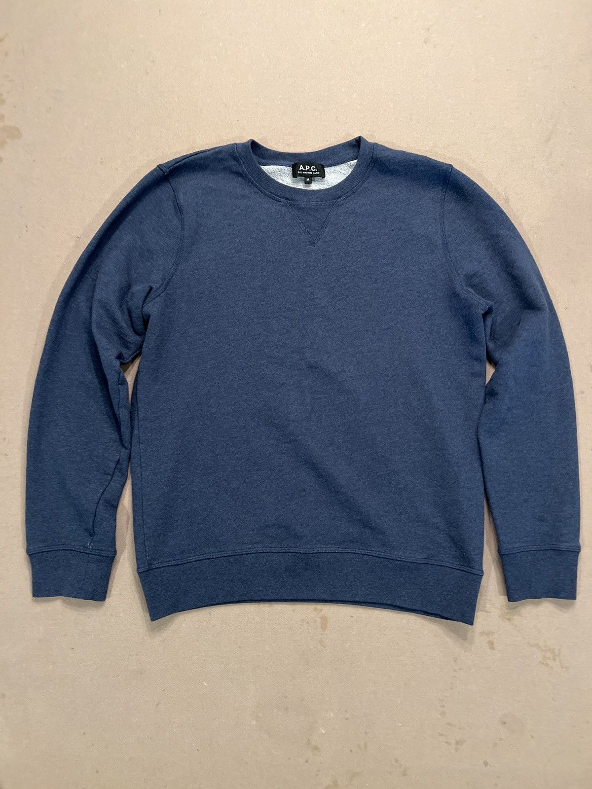 A.P.C. Navy APC Sweatshirt Size US M / EU 48-50 / 2 - 1 Thumbnail