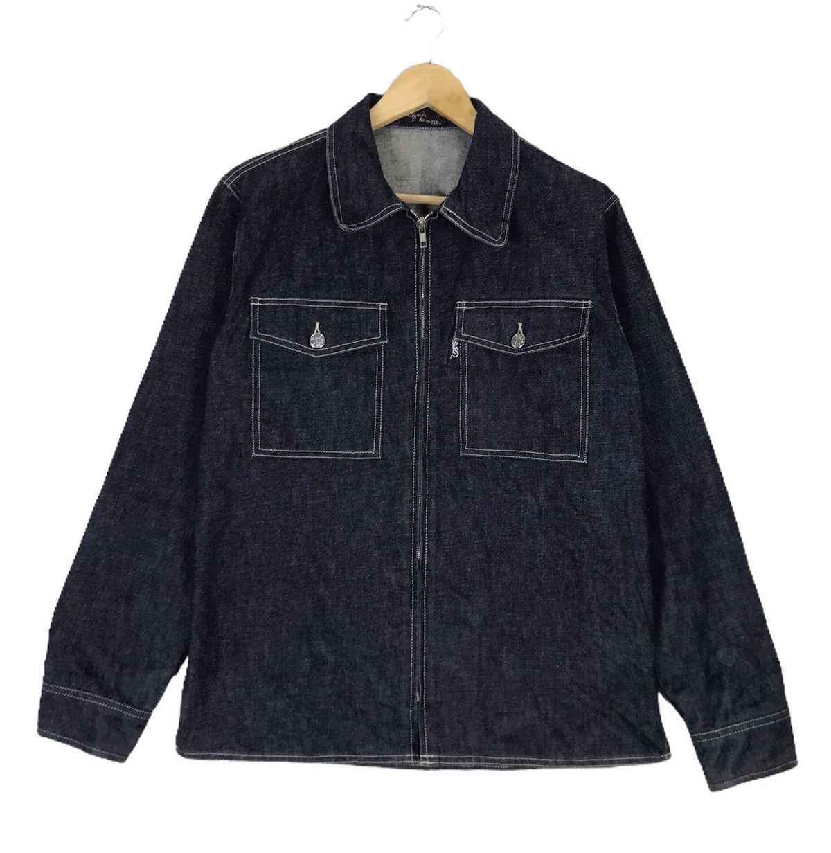 Agnes B. Made in France Agnes B. Homme Denim Jeans Jacket | Grailed